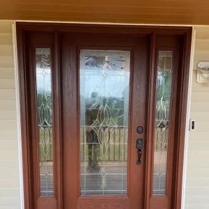 glass exterior Door