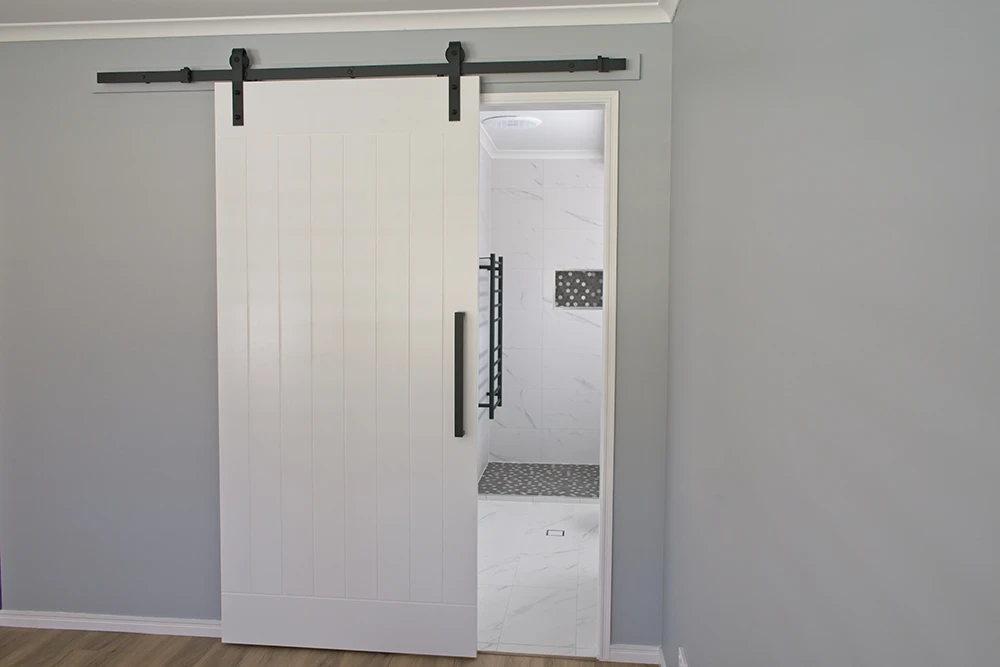 barn door with hardware