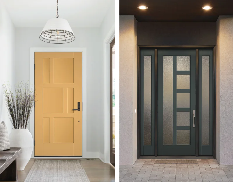 Modern interior and exterior door