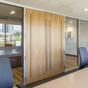 Commercial Office double doors